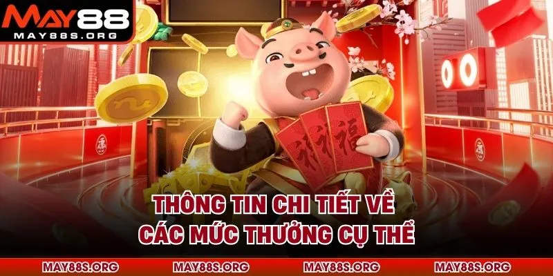 Thông tin chi tiết về các mức thưởng cụ thể