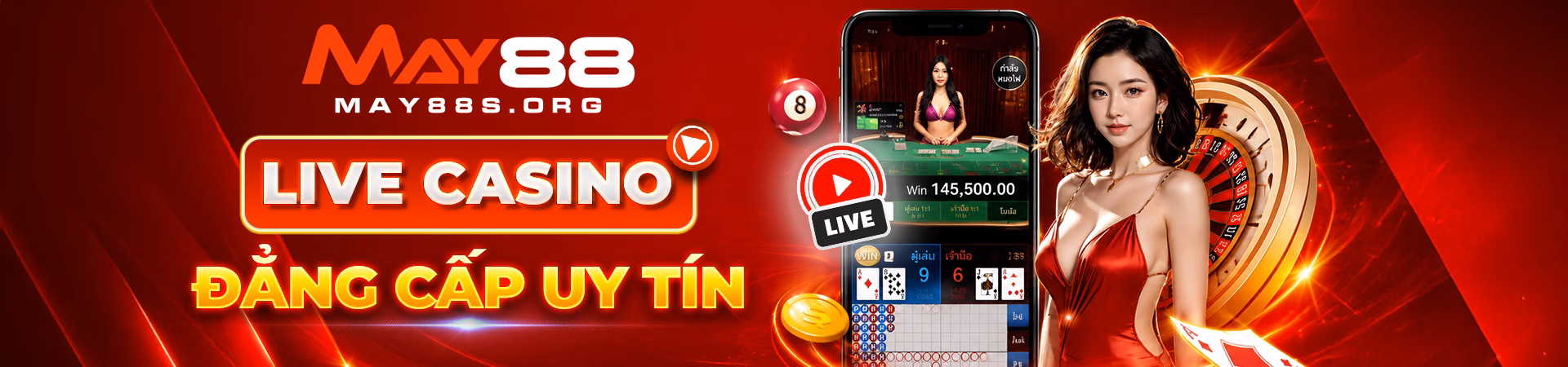 MAY88 live casino dang cap uy tin copy
